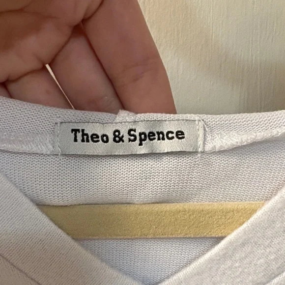 Theo & Spence Blue/White Ombré hoodie - Picture 4 of 4